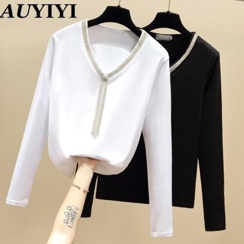 AUYIYI Women's Long Sleeve T-shirts