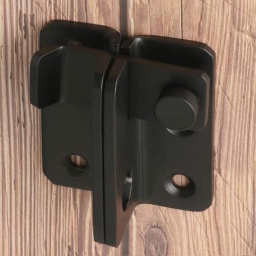 Free Punching Wardrobe Stainless Steel Door Bolt Latch Drawer Lock Safety Home Gate Safety Hardware And Screw Latch Hardware