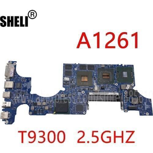 SHELI For A1261 Motherboard Early 2008 Macbook Pro 17" T9300 2.5Ghz 820-2262-A With 8600M GT 100% Tested