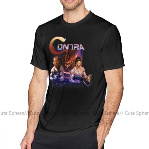 Contra T Shirt Contra Ripoff T-Shirt Graphic Streetwear Tee Shirt Short Sleeve Cotton Man Fun 5x Tshirt