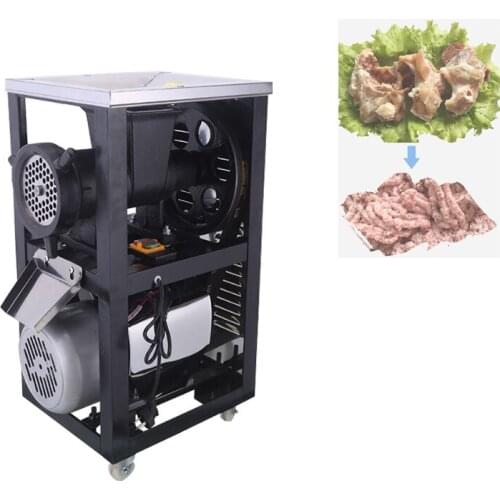 Commercial Electric Meat Grinder Chicken Rack Pepper Fish Grinder Bone Crusher Rice Cake Machine Sausage Machine Beef