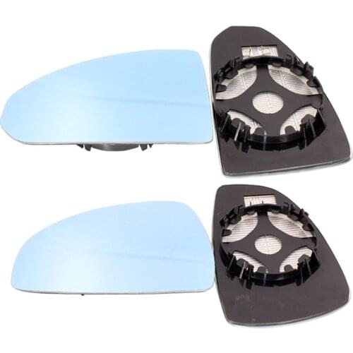 Wide View Auto Dimming Rear View Mirror Blue Heated Mirror Glass with LED Turn Indicator for Audi TT