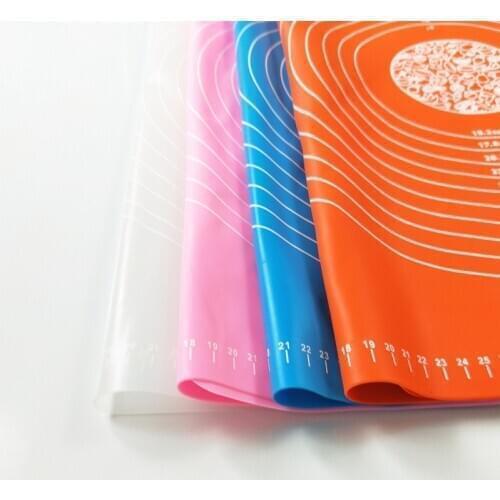 70x50mm Silicone Baking Mat Cake Pans for Oven Scale Rolling Dough Mat Rolling Fondant Pastry Mat Non-stick Bakeware