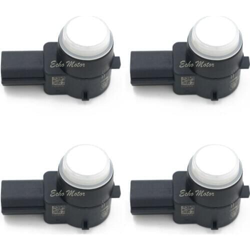 New Set (4) PDC Parking Aid Bumper Object Sensor Radar Reverse Assist for Chrysler 1EW63KW3AA 0263013245