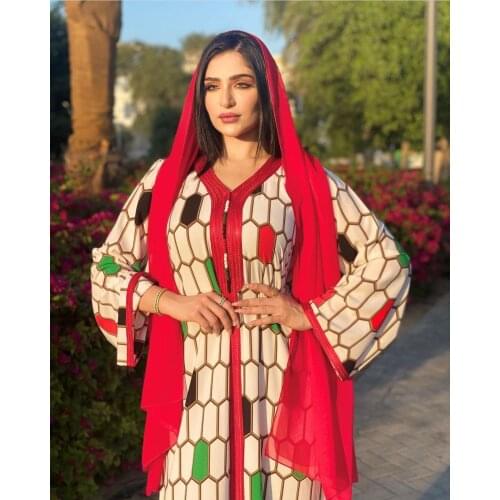 Tilapia 2021 New Summer Women Dress Long Jalabiya Dubai Turkey Muslim Patchwork African Dashiki Maxi Femmes Vestidos
