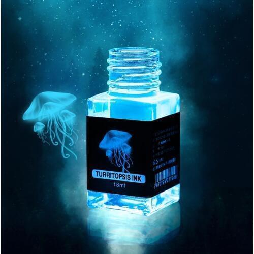 18 ml Non-Carbon Magic Invisible Ink For Fountain Glass Dip Pen Creative Fluorescent Ink UV Light Gift Stationery
