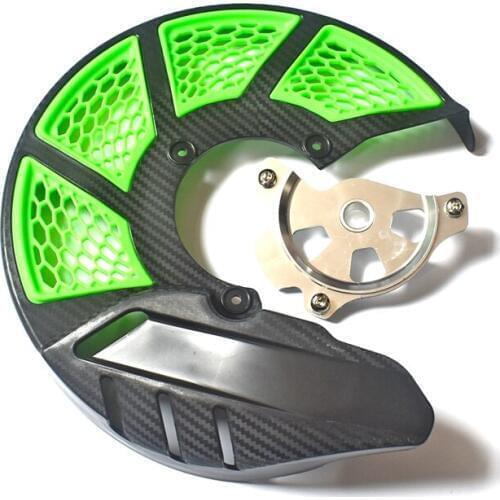 Dirt bike Motorcycle Front Brake Disc Guard Protection Cover For Kawasaki KLX125 2010-2016 KLX150S 2009-2013 KLX250 2008-2016