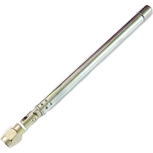 1PC Telescopic Antenna 7 Sections 120mm Long with SMA Male Connector Total 480mm Radio Aerial NEW
