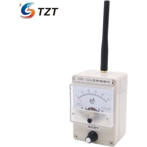 TZT 100K-1GHz RF Field Strength Meter For Walkie Talkie Antenna Field Strength Radiation Field Intensity