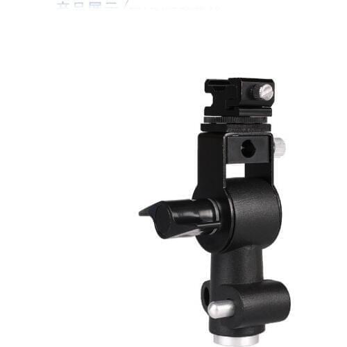 Flash lamp holder d-bracket lamp holder tripod hot shoe base umbrella holder lamp holder / holder D