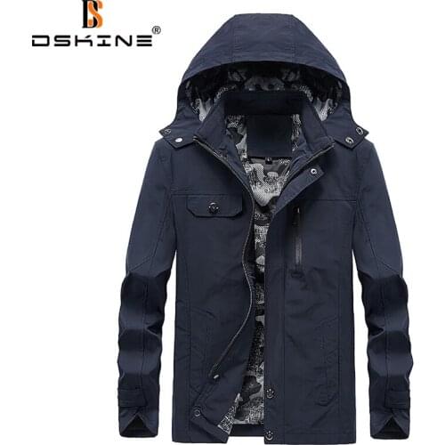 DSKINE Men's Long Jackets