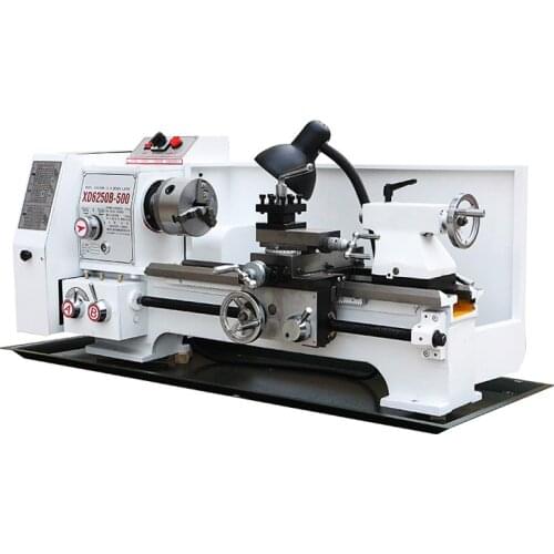 Small Household Lathe Metal Processing Small Machinery Industrial Grade High Precision Multifunctional Bench Lathe