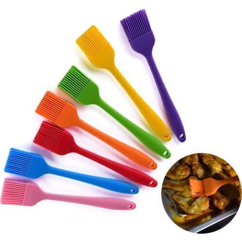 Multipurpose Pastry Basting Tools Kitchen Sauces Brush Baking BBQ Grilling Silicone Oil Brushes