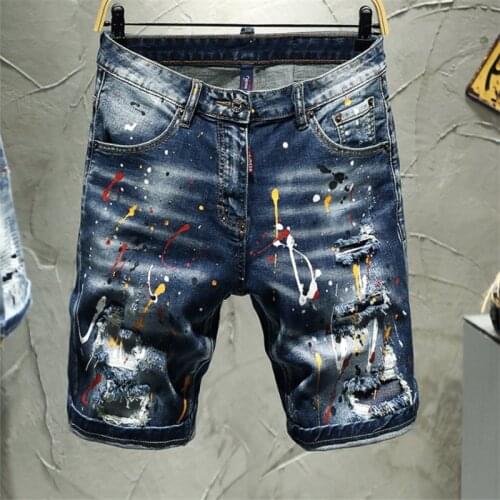 European style fashion brand dsq blue slim denim trousers plein skull straight stretch jeans mens pants