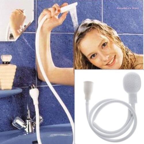Neko Dog Shower Head Spray Drains Strainer Hose Sink Washing Hair Pet Bath Tool