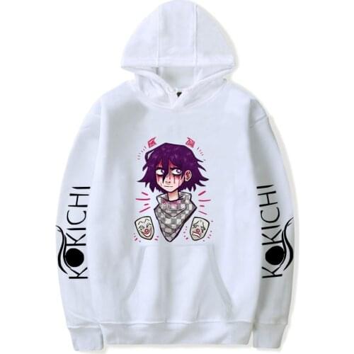 2020 New Kokichi Oma Sweatshirt Streetwear High Quality Casual Brand Fashion Tracksuit Loose Sweatshirt Men/Women Clothes