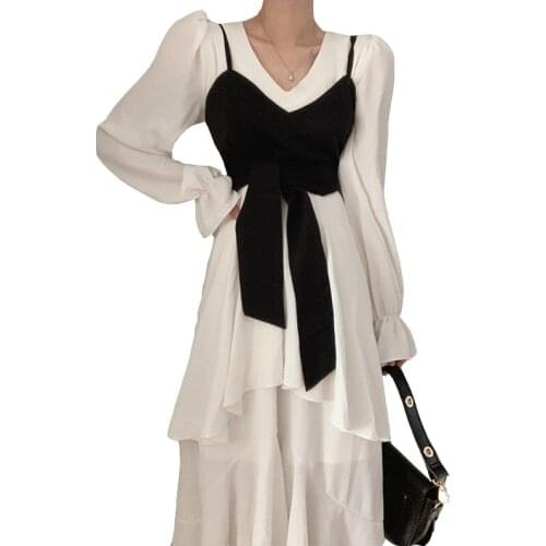 ODFVEBX Flared Summer Dresses