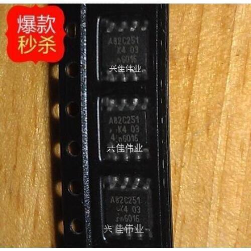 10PCS New original authentic PCA82C251T A82C251 SOP8 patch foot spot