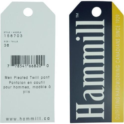 Clothing Logo Swing Tag Kraft Hang Tag For Jeans