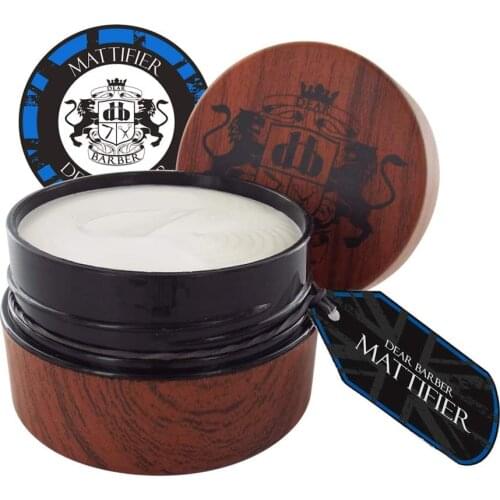 Professional barbershop wax, this DEAR BARBER Mattifier 100ml non-grease fix extra strong