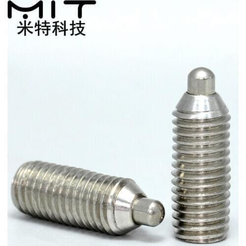 Spring plungers 304 Stainless Steel plungers ,screw spring pin,M4 M5 M6 M8 M10 M12 ,304 Stainless Steel