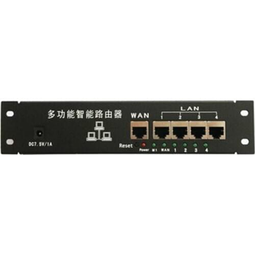 Supplier direct sell OEM Mini Metal case intelligent wired distribution box 5-port router wire router IP 192.168.0.1