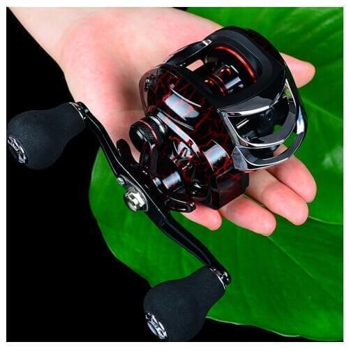Fishing Metal Baitcasting Fishing Reel Ultra Smooth 18+1BBs 7.1:1 Gear Ratio Reels Fishing Tools for FIshing Fishing Wheel