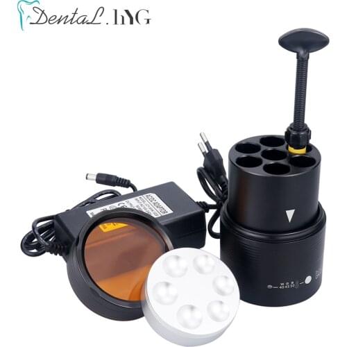 Dental Resin Heater Composite Material Soften 40/45/50℃ Heating Warmer With Plate Dentist Equipment Teeth Whitening US / EU Plug