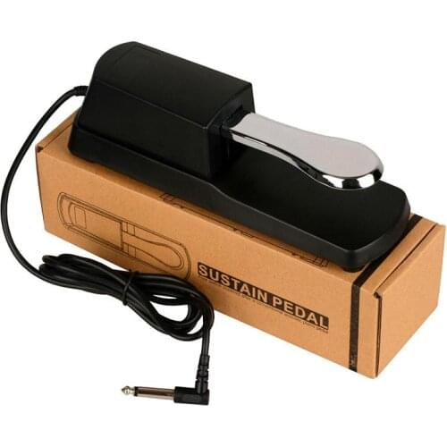 Universal Sustain Pedal Foot Damper Switch Keyboard For Yamaha Casio Korg Roland Electronic Organ MIDI Keyboards Digital Pianos