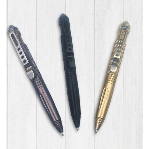High Quality defence personal Tactical Pen Self Defense Pen Tool Multipurpose Aviation Aluminum Anti-skid Portable