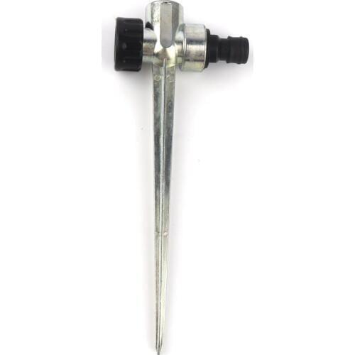 1-10pcs 1/2inch Female Thread Metal Ground Insert Rod Zinc Alloy Sprinkler Garden Irrigation Ground Plug