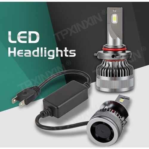 2Pcs Car Headlights LED Bulbs H4 H7 8000LM 6000K Lamp H1 9005 HB3 9006 HB4 H8 H9 H11 fog lights Bulbs Headlamp Front Fog Lights
