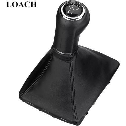 56Speed MT Gear Shift Knob for Vauxhall for OPEL Astra H III MK5 Corsa D 2005-2010 Pen Frame Gaiter Boot Dust Cover Shifter POMO