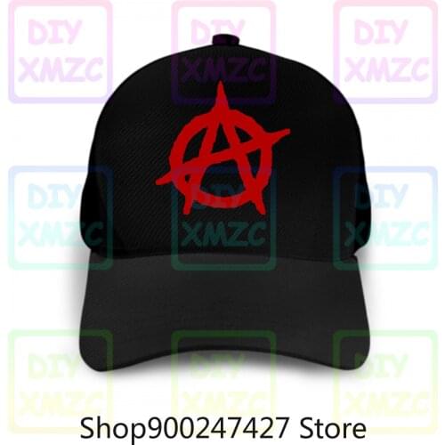 Anarchy Punk Hats Baseball Cap 100 Cotton Anarchism Anarcho Retros