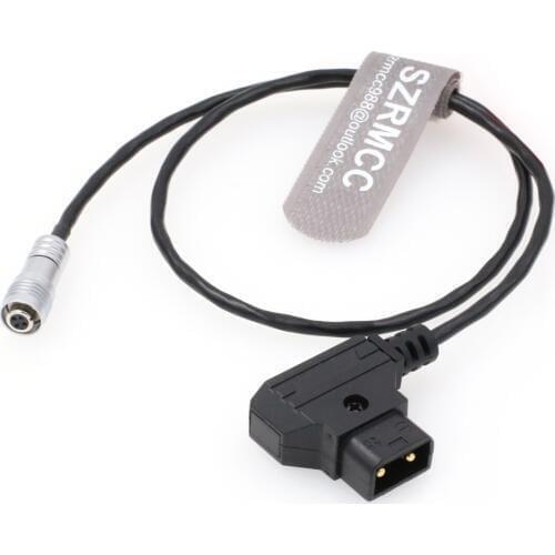 D-tap 2 Pin Male to XS6 4 Pin Female Plug Power Cable for IKAN Portkeys BM5 BM7 HH7 HS7T Monitor