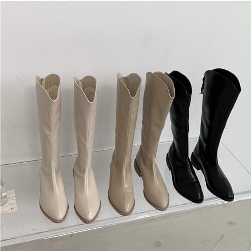 DeeLerShion Women's High Boots