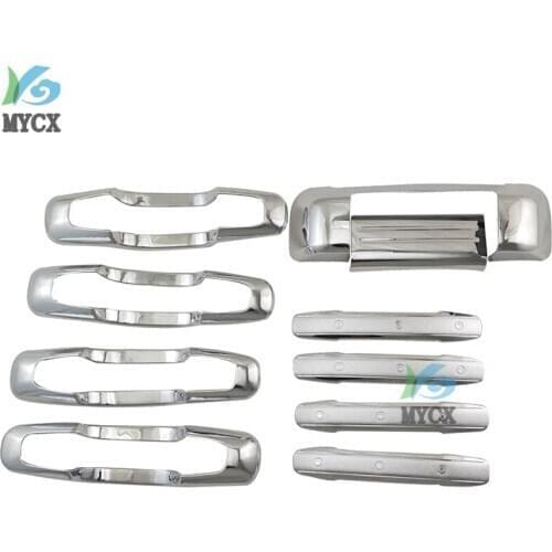 For Suzuki Vitara Grande Escudo 2.0 1998-2005 Car The door handle bowl Covers ABS Chrome Accessories Stickers Car Styling 10PCS