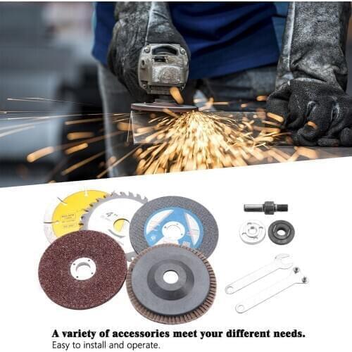 Electric Drill Conversion Angle Grinder Connecting Rod Cutting Disc Polishing Wheel Accessory