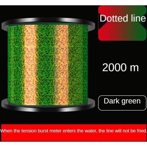 2000m Fluorocarbon Invisible Spotted Line Fly Fishing Line Bionic Monofilament Fishing Line Spotted Carp Nylon Line Fishing Line