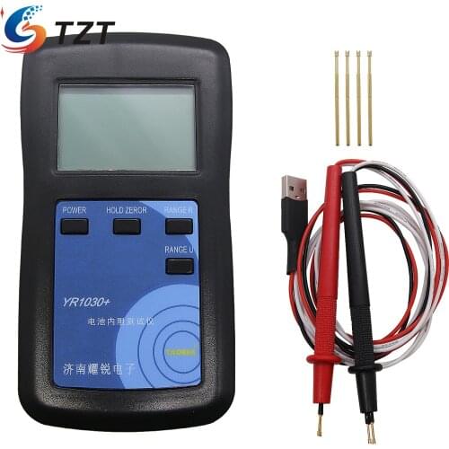 TZT YR1030+ Battery Internal Resistance Meter Tester Lead-acid Lithium Cadmium Nickel-metal