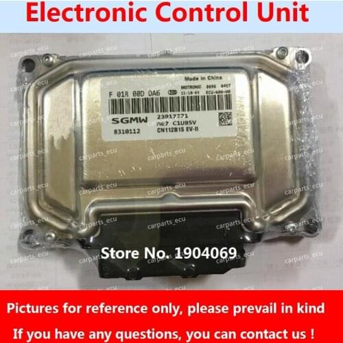 Engine Computer Board F01R00DDA6 23917271 F01RB0DDA6 ME7 ECU Electronic Control Unit F01R00DAH8 23896230 F01RB0DAH8 For Wuling