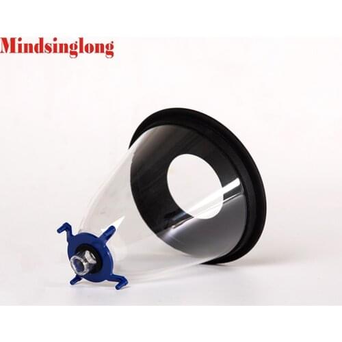 Pet Anesthesia Mask Plastic Animal Mask Dog Cat Oxygen Mask Animal Manual Resuscitator Mask Veterinary Equipment