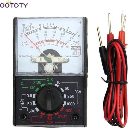 Mini Electric AC/DC OHM Voltmeter Ammeter Multimeter Multi Tester MF-110A-ThZ