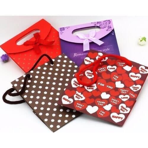 Multicolor 4pcs wholesale exquisite love heart party wedding candy gifts bridal boxes ribbon decoration free Shipping B2848