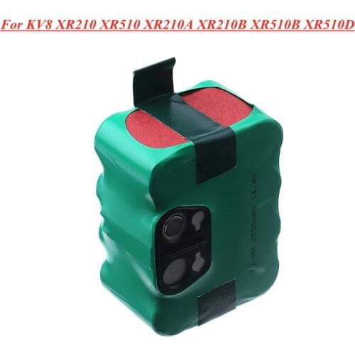 14.4v 4000mAh Ni-MH Battery Vacuum Cleaner Sweeping Robot for KV8 XR210 XR510 XR210A XR210B XR510B XR510D 1pcs to 3pcs