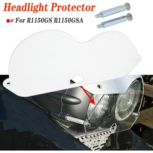 NEW Acrylic Motorcycle Accessories Headlight Protector Guard Lense Cover For BMW R1150GS R1150GSA R 1150 GS GSA