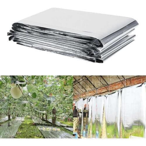 New Silver Plant Hydroponic Highly Reflective Mylar Film Grow Light Accessories Greenhouse Reflectance Coating Plant Covers