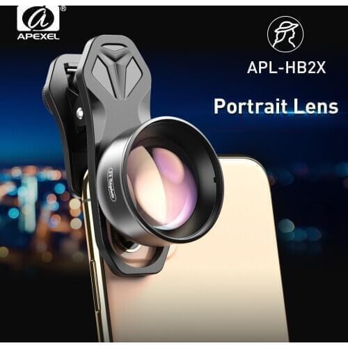 APEXEL HD 2X Telephoto Zoom Phone Camera Lens 4K Telescope Lens With CPL Star Filter For Huawei Samsung iPhone All Smartphone