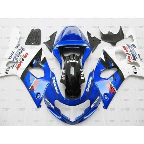 Fairings GSX R 600 2000 - 2003 K1 K2 Abs Fairing for Suzuki GSXR750 01 02 Bodywork GSXR600 02 03