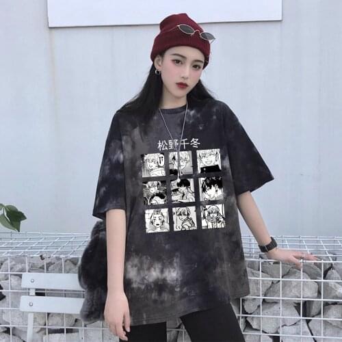 Hot Japanese Anime Tokyo Revengers Tee Shirt 2021 Unique Fashion Tie Dye Clothes Casual Harajuku Short Sleeve Tops